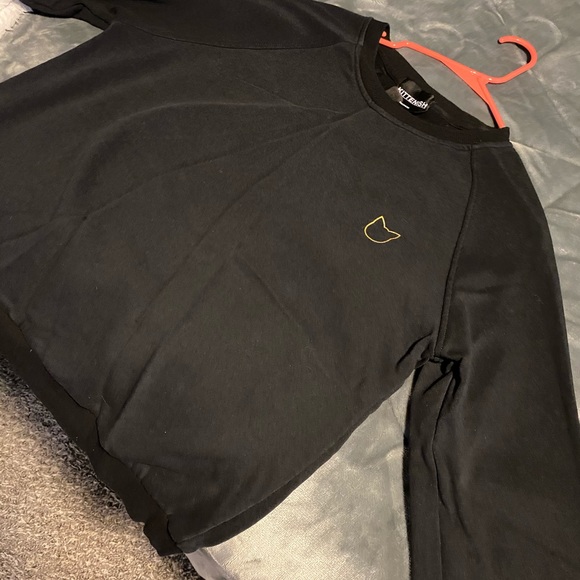 Kittenish black jogger set - Picture 3 of 5